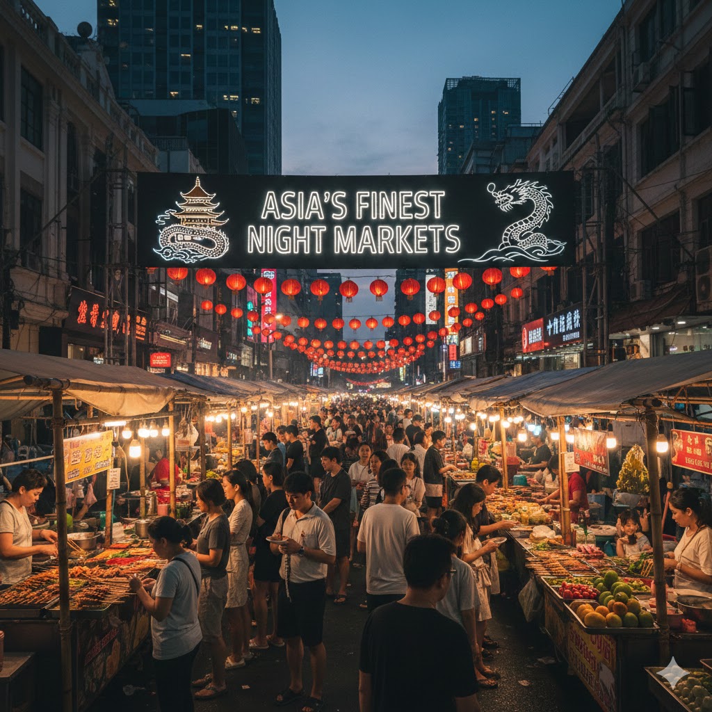 Best Night Markets in Asia
